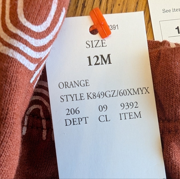 Cat & Jack cotton Rainbow 2 piece Outfit, Sz 12 months NWT - Picture 5 of 9